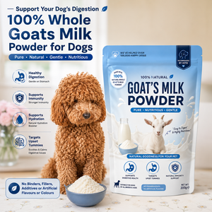Leche en Polvo Orgánica GMP Alta en Proteínas, Sin Granos, Enriquecida con Vitaminas para Cachorros y Gatitos, Crecimiento de Articulaciones y Huesos, Salud Inmunológica y Digestiva - Product Image 3