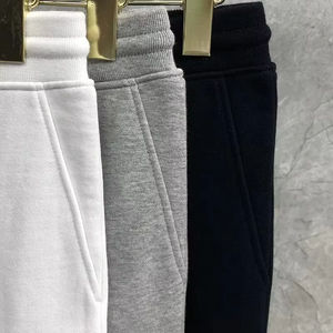 Pantalones Deportivos de Lona para Hombre, Corte Medio, Casuales, Elásticos, Estilo Urbano, con Logotipo Personalizado - Product Image 2