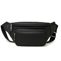 Sac banane vintage en nylon personnalisable, multi-compartiments, ajustable, pour usage quotidien, décontracté, extérieur, résistant à l'eau