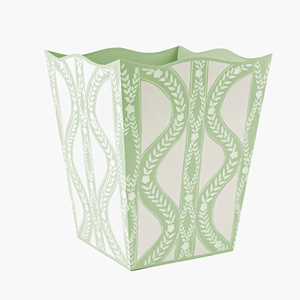 Boîte de rangement décorative de luxe peinte à la main et laquée, poubelle décorative, solution de rangement élégante pour le salon, la chambre et la décoration intérieure - Product Image 1