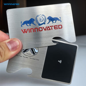 Tarjeta Inteligente <span class=keywords><strong>de</strong></span> Negocios <span class=keywords><strong>de</strong></span> Metal NFC con Logotipo Personalizado <span class=keywords><strong>de</strong></span> Alta Calidad - Product Image 5