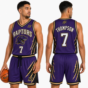 Conjunto de Uniforme de Baloncesto Bordado con Logotipo Personalizado, Ropa Deportiva de Primera Calidad, Fabricante OEM, Proveedor al por Mayor - Product Image 2