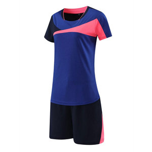 ชุดวอลเลย์บอลพรีเมียมแบบซับลิเมชั่น เสื้อและกางเกงขาสั้นสำหรับทีม ออกแบบเองได้ ชุดกีฬาอาชีพ ระบายอากาศได้ดี - Product Image 1