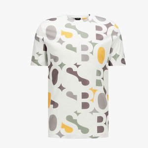T-shirts surdimensionnés pour hommes en polyester/coton, écologiques, respirants, avec logo personnalisé imprimé sur le devant, couleur unie, prix abordable, vente en gros - Product Image 1