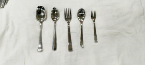 Juego de Cubiertos de Acero Inoxidable con Acabado Mate de Alta Calidad, Tamaño Personalizado, Juego de Cucharas de Metal para Cena, Café, Té y Postre - Product Image 5