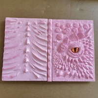 Fantasy Grimoire Tabletop RPG Notizbuch A5, DND Charakter-Notizbuch, 3D-geprägt für D&D TRPG Brettspiel, Großhandel mit individueller Verpackung