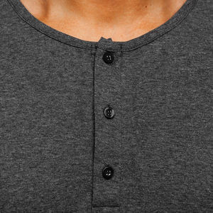 T-shirt en coton à manches longues surdimensionné avec imprimé graphique urbain, style streetwear, jersey court pour homme - Product Image 3