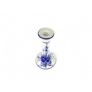 Portavelas de madera de Jodhpur pintado a mano |   Azul Vintage Desgastado |   Venta al por mayor - Product Image 1