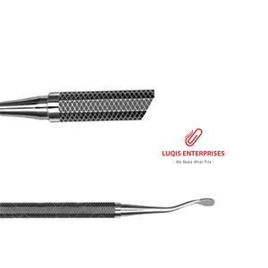 Lima de hueso de corte cruzado Miller Colburn, instrumento quirúrgico ENT de doble punta, herramienta de rinoplastia de acero inoxidable - Product Image 3