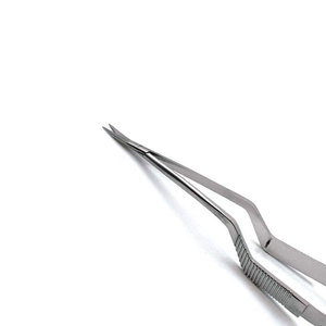 Micro-ciseaux courbés de 7,5 pouces en acier inoxydable, instrument chirurgical de précision, certifié CE, OEM - Product Image 6