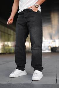 Jean slim vintage pour homme, coupe droite, en denim, décontracté, extensible, coloré, taille mi-haute, adouci, écologique, effet vieilli, patchwork - Product Image 2