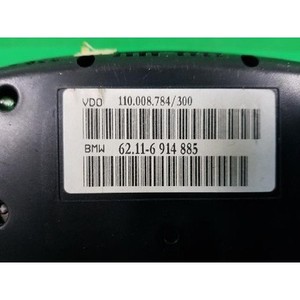 Tableau de bord (compteur de vitesse) d'occasion pour BMW Série 5 2000-2005, pièce d'origine 62116914885 - Product Image 5