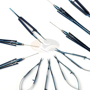 Juego de Instrumentos Quirúrgicos Oftálmicos Manuales Personalizados de Acero Inoxidable Básico, Certificados por la CE y Cumplen con la Normativa MOL, para Cirugía de Cataratas - Product Image 6