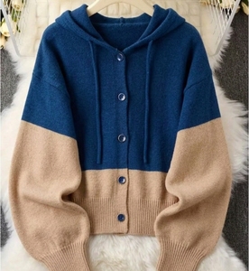 Pull en Coton Tricoté Personnalisé pour Femme – Anti-Plis, Respirant, Décontracté Quotidien, Long, Style Streetwear - Product Image 4