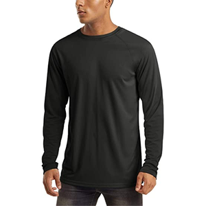 T-shirt de sport pour homme à manches courtes, confortable, personnalisable avec logo OEM, 100% coton, respirant, séchage rapide, col rond, uni - Product Image 2