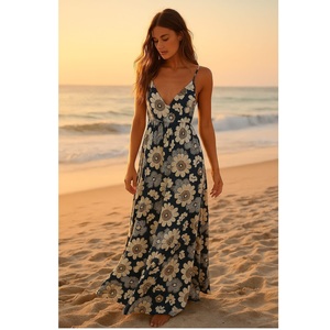 Vestido de algodón para mujer, diseño elegante y sencillo, para la vida diaria. Compre directamente del proveedor indio a precio de mayoreo. - Product Image 4