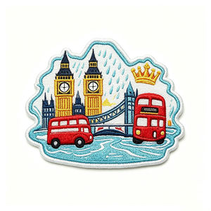 Custom 3D Embroidery Labels Iron <b>On</b> <b>Sew</b> <b>On</b> <b>Patches</b> for Clothing Bulk Wholesale Manufacturer - Product Image 6