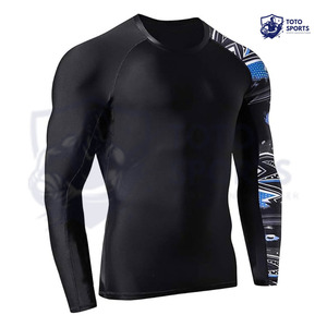 Haut de performance respirant à manches longues pour homme, léger et tendance, de haute qualité, idéal pour la gym, le fitness et la protection anti-UV – Meilleure vente - Product Image 3