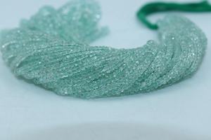 Wholesale 3-4mm Russian Emerald Faceted Rondelle <b>Beads</b> Natural <b>Loose</b> Gemstones 16" Strand Customizable Weight Minimalist - Product Image 2