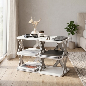 Space-saving modern PP vertical entrance multi-layer high narrow <b>shoe</b> <b>rack</b> - Product Image 4