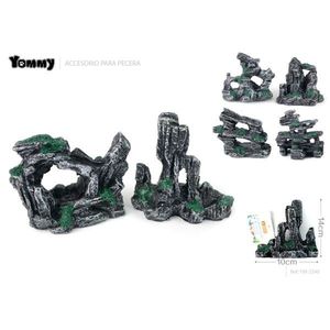Décoration d'aquarium Yommy Resin Rockery 10x14cm pour aquarium - Product Image 1