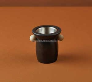 Quemador Bakhoor árabe de resina de madera opulenta con diseño decorativo para uso en ceremonias de fragancia de Oud, carbón y hogar - Product Image 5