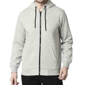 Sweat-shirts à capuche pour hommes, 100% coton, style français, doublés de polaire, épais, de haute qualité, style streetwear, logo personnalisé, surdimensionnés - Product Image 1