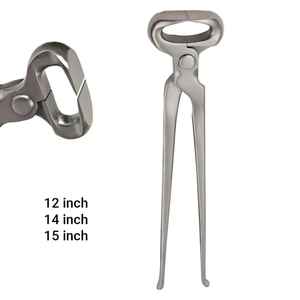 HERRAMIENTAS DE HERRADOR PROFESSIONALES DE ALTA CALIDAD, Kit de Herrador de Acero Inoxidable Premium, Herramienta de Herrador Transpirable para el Cuidado de Pezuñas de Caballos - Product Image 2