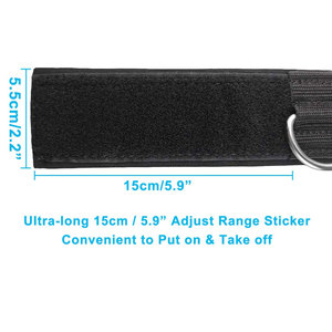 Adjustable Nylon <b>Ankle</b> Guards with Hook and Loop Closure for <b>Ankle</b> Protection Unisex Adult Use - Product Image 6