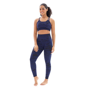Gray Racerback Yoga Set High Waist <b>Leggings</b> Shorts Seamless 2 Piece Activewear Solid Color <b>Crop</b> Top Full Sleeve - Product Image 5