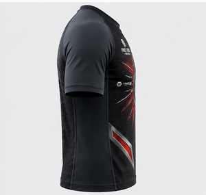 King of Rings Boxing <b>Compression</b> <b>Shirt</b> <b>Men</b> Full Sleeve UPF50 Anti-Bacterial Quick Dry Rash Guard Purple Gray Sublimation Print - Product Image 1