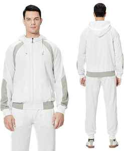 Conjunto de Sudadera con Capucha y Pantalones Deportivos Ajustados, Resistentes al Viento, Ligeros, para Gimnasio y Uso Diario, para Hombre - Product Image 1