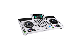 Système DJ autonome 4 plateaux DJ SC LIVE 4 avec écran tactile 7 pouces, haut-parleurs intégrés et Wi-Fi (Noir) - Product Image 1