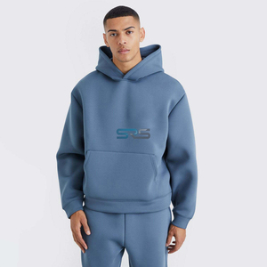 Survêtement unisexe personnalisé 100 % coton vintage 2-en-1 coupe oversize coupe-vent pour l'hiver, design unique, vêtements de sport - Product Image 6