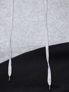 Sudadera con Capucha para Hombre, Talla Grande, Otoño, con Logotipo Personalizado, Impresión en Serigrafía, Color Sólido, 100% Algodón Felpa, Color Personalizado - Product Image 4