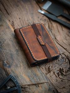 Premium Genuine Leather <b>Wallet</b> with Cover Closure <b>Waterproof</b> & Large Capacity-Unisex Gift Option for Business & Travel - Product Image 4
