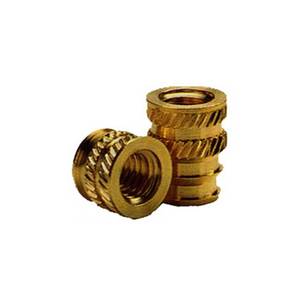 Reliable Brass Plastic Moulding <b>Inserts</b> for Screws, Bolts and <b>Threaded</b> Fastening Solutions High Strength Industrial Use - Product Image 5