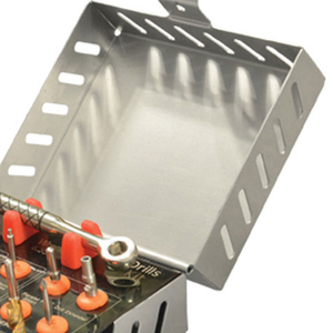 Kit d'instruments chirurgicaux pour la pose d'implants avec forets dentaires et accessoires d'implantologie – Kit de procédure d'implantologie dentaire - Product Image 5