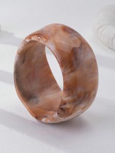 Chunky Resin <b>Cuff</b> Bangle Bracelet: Minimalist Acrylic <b>Arm</b> Candy Bangles Irregular Geometry Fashion Jewelry - Product Image 5
