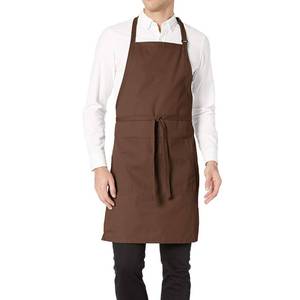 Tablier de cuisine 100 % coton en gros avec logo brodé personnalisé pour chef, nettoyage, restaurant, hôtellerie, OEM, faible MOQ - Product Image 5