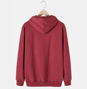 เสื้อฮู้ดดี้ผ้าฟลีซคอตตอน 100% คุณภาพสูงสำหรับผู้ชาย พิมพ์ลายดิจิทัล รับผลิตแบบ OEM - Product Image 2