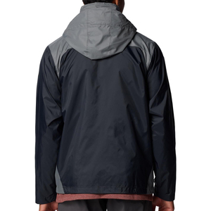 Veste de pluie imperméable pour homme, légère, coupe-vent, à capuche, pour les voyages, le camping et l'usage quotidien - Product Image 3