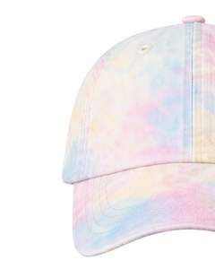 Gorra de Béisbol de Algodón con Estampado Tie Dye Pastel, Lisa, Ajustable, Unisex, Deportiva, Informal, Transpirable, Cómoda, de Primera Calidad - Product Image 4