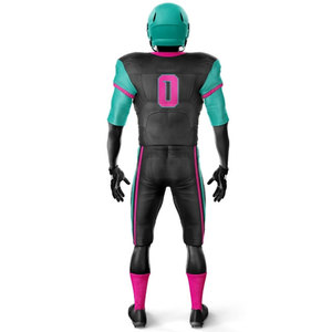 Conjunto Deportivo de Fútbol Americano de Alta Calidad 100%, Uniforme Holgado Personalizado, Tallas Grandes, Conjuntos de Uniforme de Spandex/Poliéster - Product Image 6