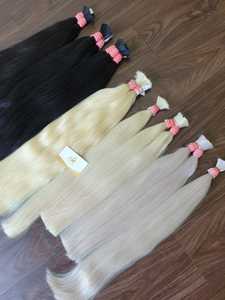 Extensiones de cabello liso Virgen no Remy a granel de Vietnam al mejor precio al por mayor estilo de lujo - Product Image 4