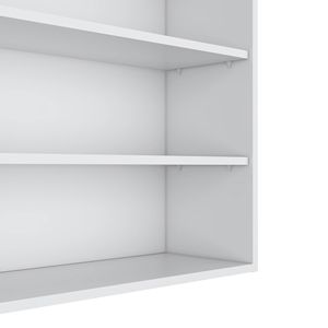 Open <b>Storage</b> White <b>Wall</b> Cabinet - Product Image 4