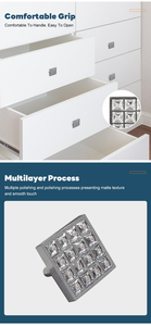 Poignées modernes en alliage de zinc de haute qualité pour la décoration de meubles dans la cuisine salle de bain salon hôtel-utilisation polyvalente - Product Image 3