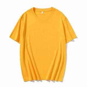 T-shirt en coton pour homme, décontracté, surdimensionné, manches courtes, style vintage, streetwear, tee-shirt basique - Product Image 5