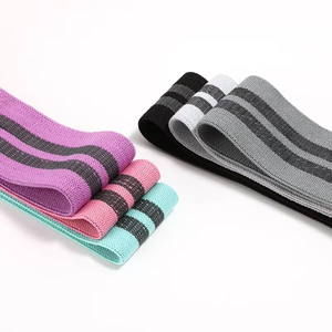 Banda Elástica para Cadera y Glúteos Razers Impex con Logotipo Personalizado, Alta Resistencia, Antideslizante, Cómoda, de Poliéster, para Yoga, Fitness y Gimnasio - Product Image 2