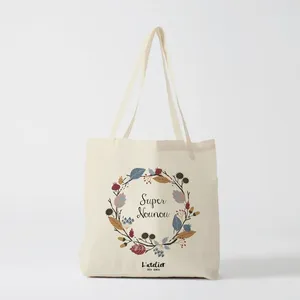 Sac de shopping en toile personnalisé avec logo, grand format, avec poignée, sac bandoulière - Product Image 4